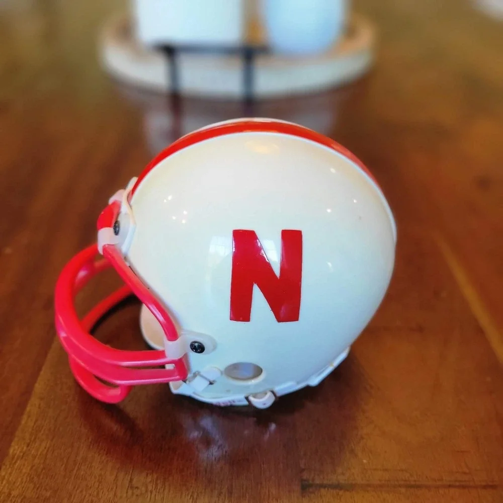 Riddell Nebraska Cornhuskers 3 5/8 Mini Football Helmet